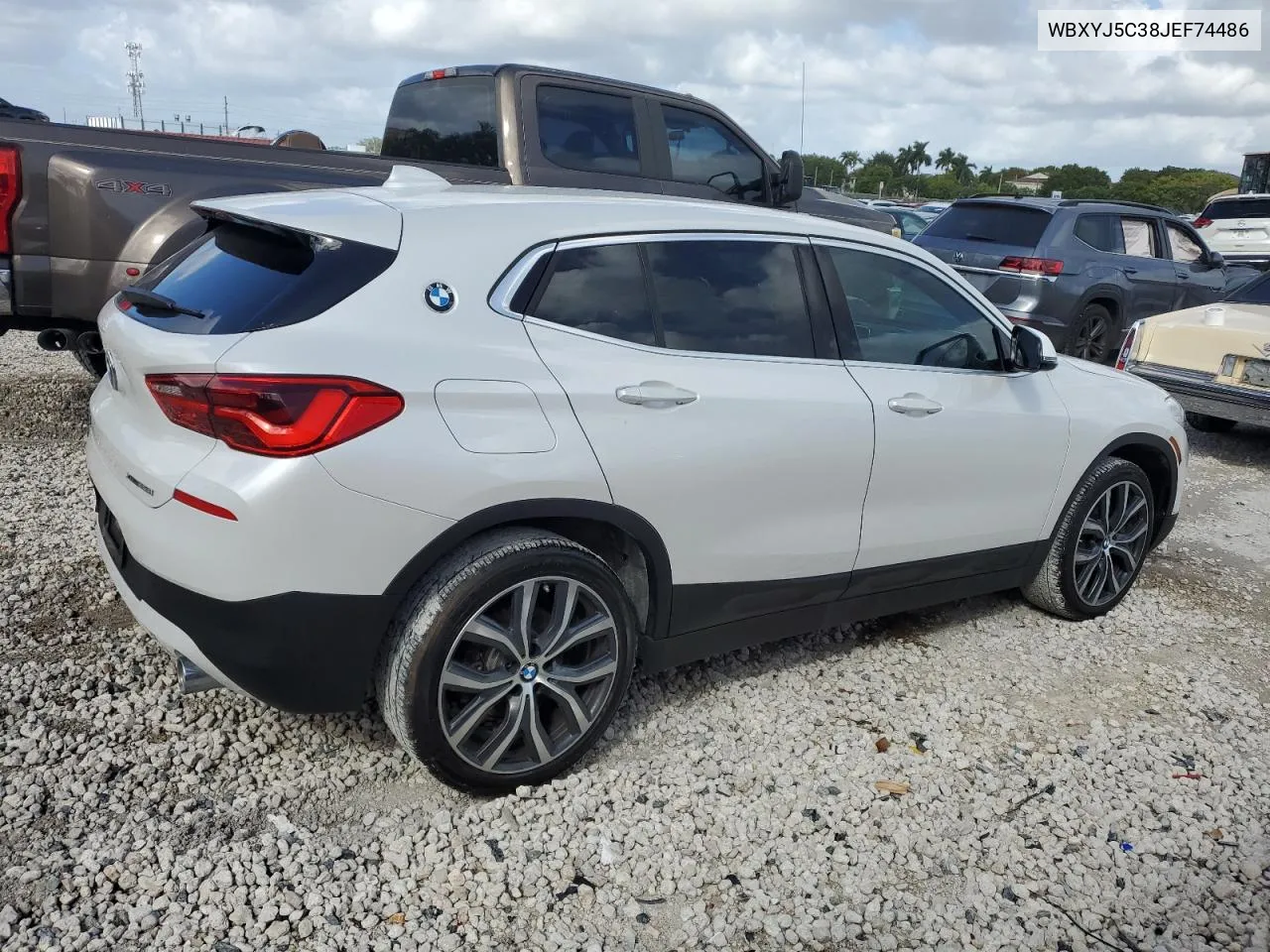 2018 BMW X2 xDrive28I VIN: WBXYJ5C38JEF74486 Lot: 79035384