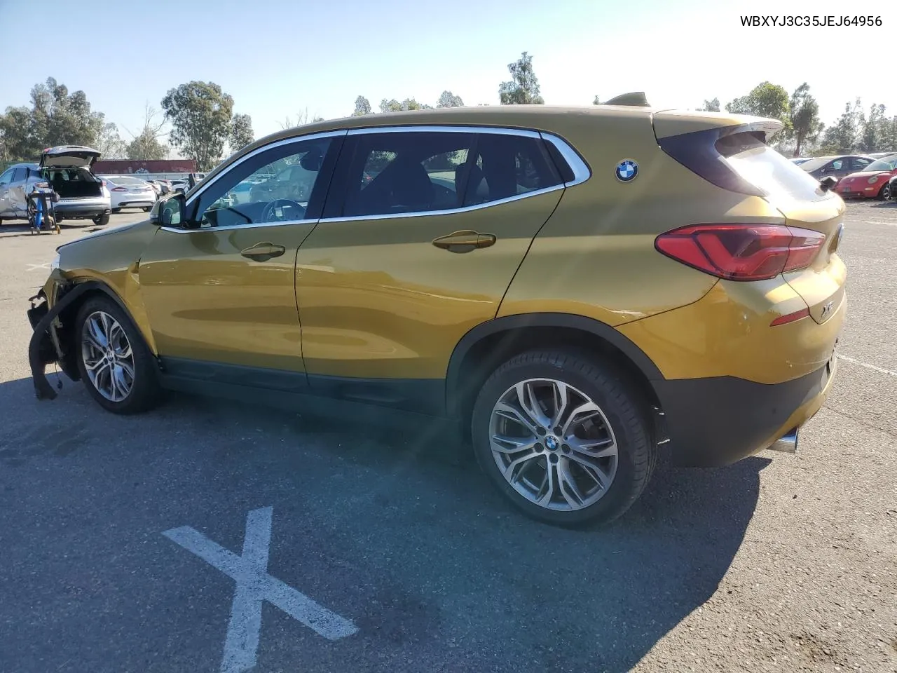 2018 BMW X2 Sdrive28I VIN: WBXYJ3C35JEJ64956 Lot: 80500864