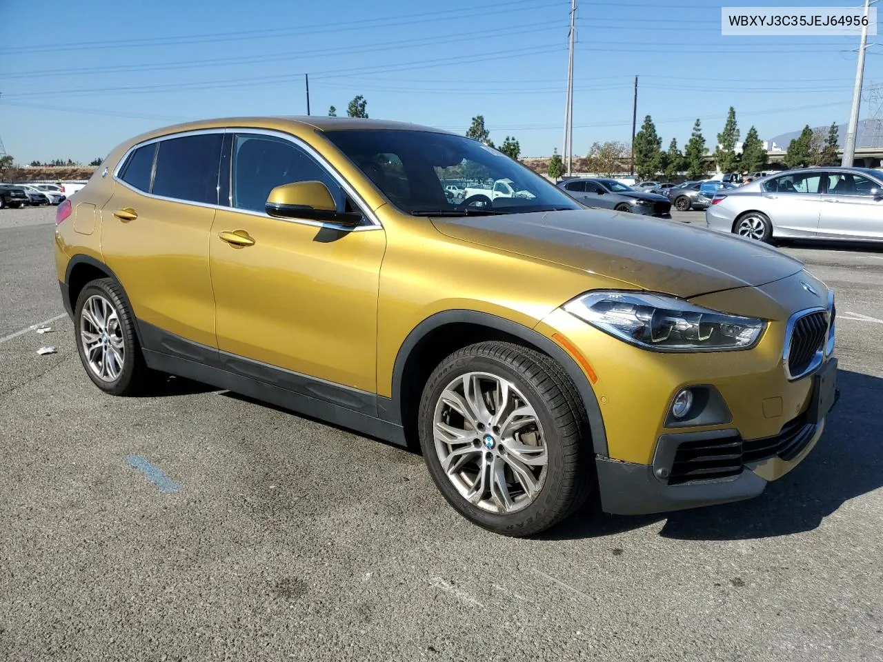 2018 BMW X2 Sdrive28I VIN: WBXYJ3C35JEJ64956 Lot: 80500864