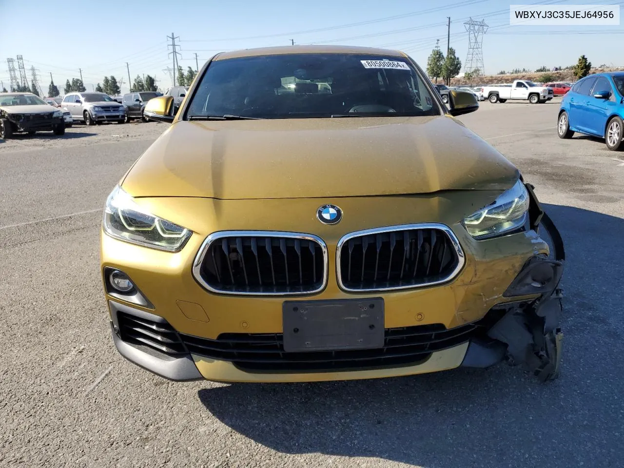 2018 BMW X2 Sdrive28I VIN: WBXYJ3C35JEJ64956 Lot: 80500864