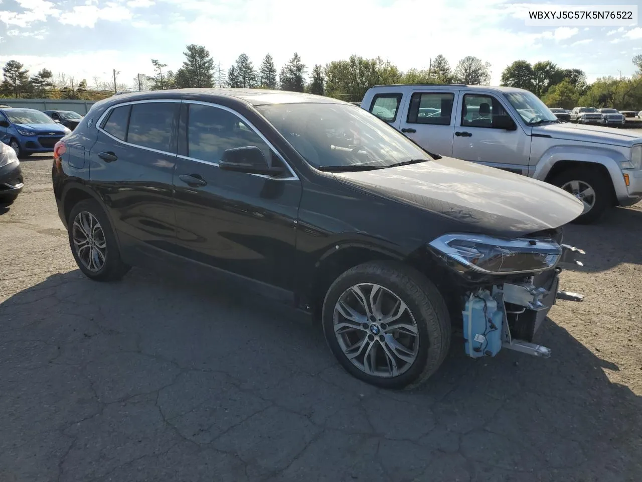 2019 BMW X2 xDrive28I VIN: WBXYJ5C57K5N76522 Lot: 75009304