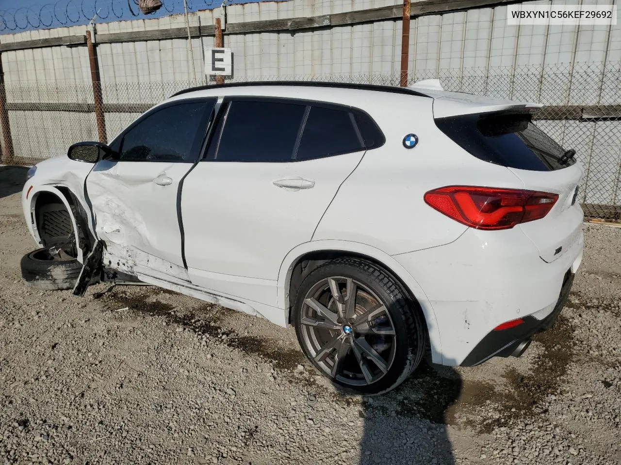 2019 BMW X2 M35I VIN: WBXYN1C56KEF29692 Lot: 75557284