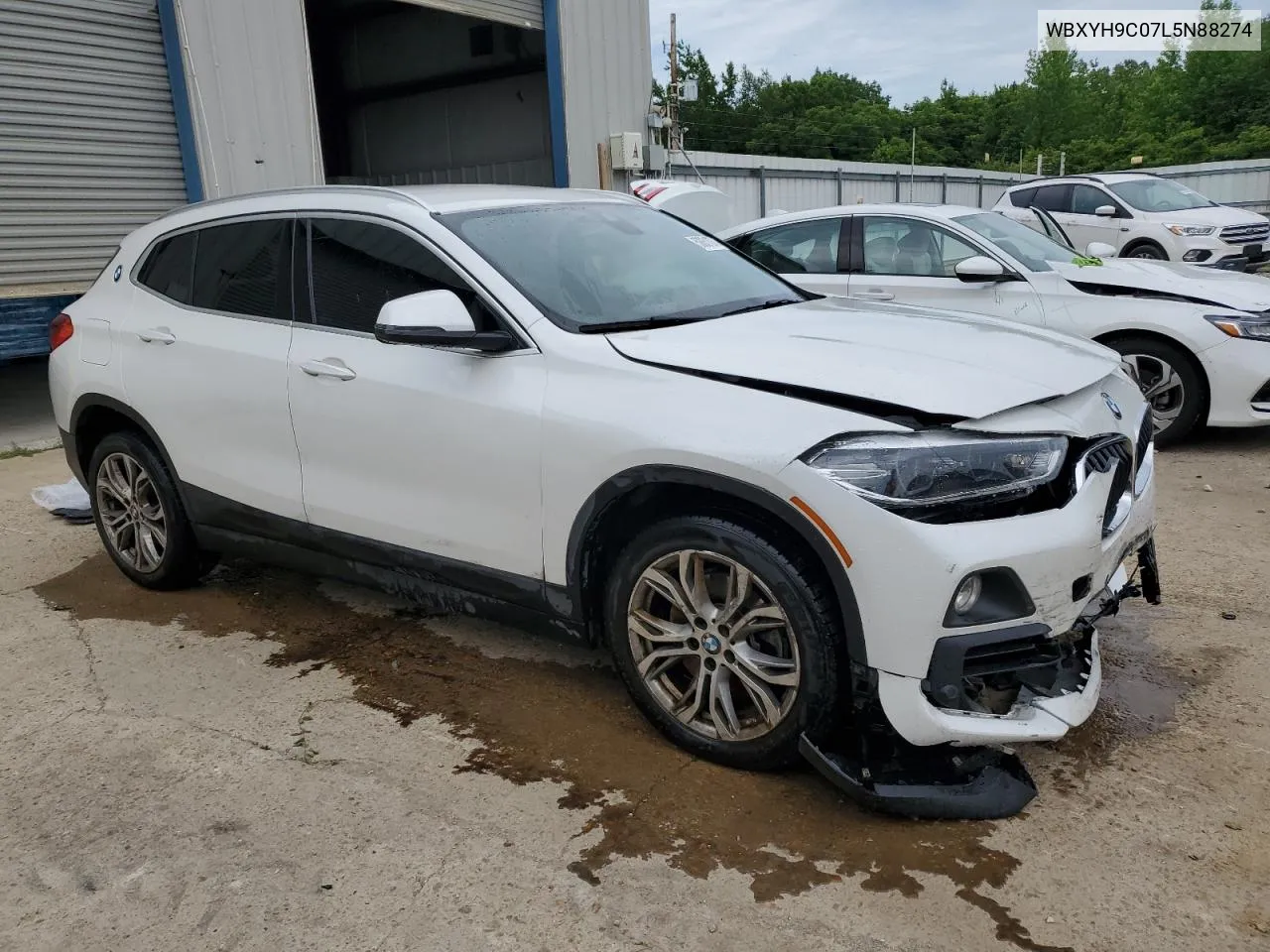 2020 BMW X2 Sdrive28I VIN: WBXYH9C07L5N88274 Lot: 58851074