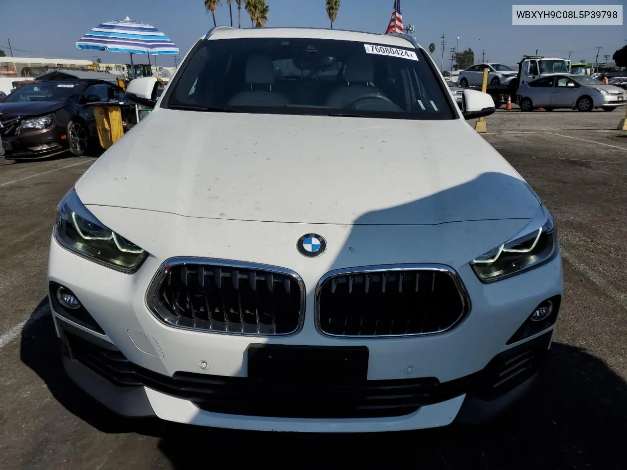 2020 BMW X2 Sdrive28I VIN: WBXYH9C08L5P39798 Lot: 76080424