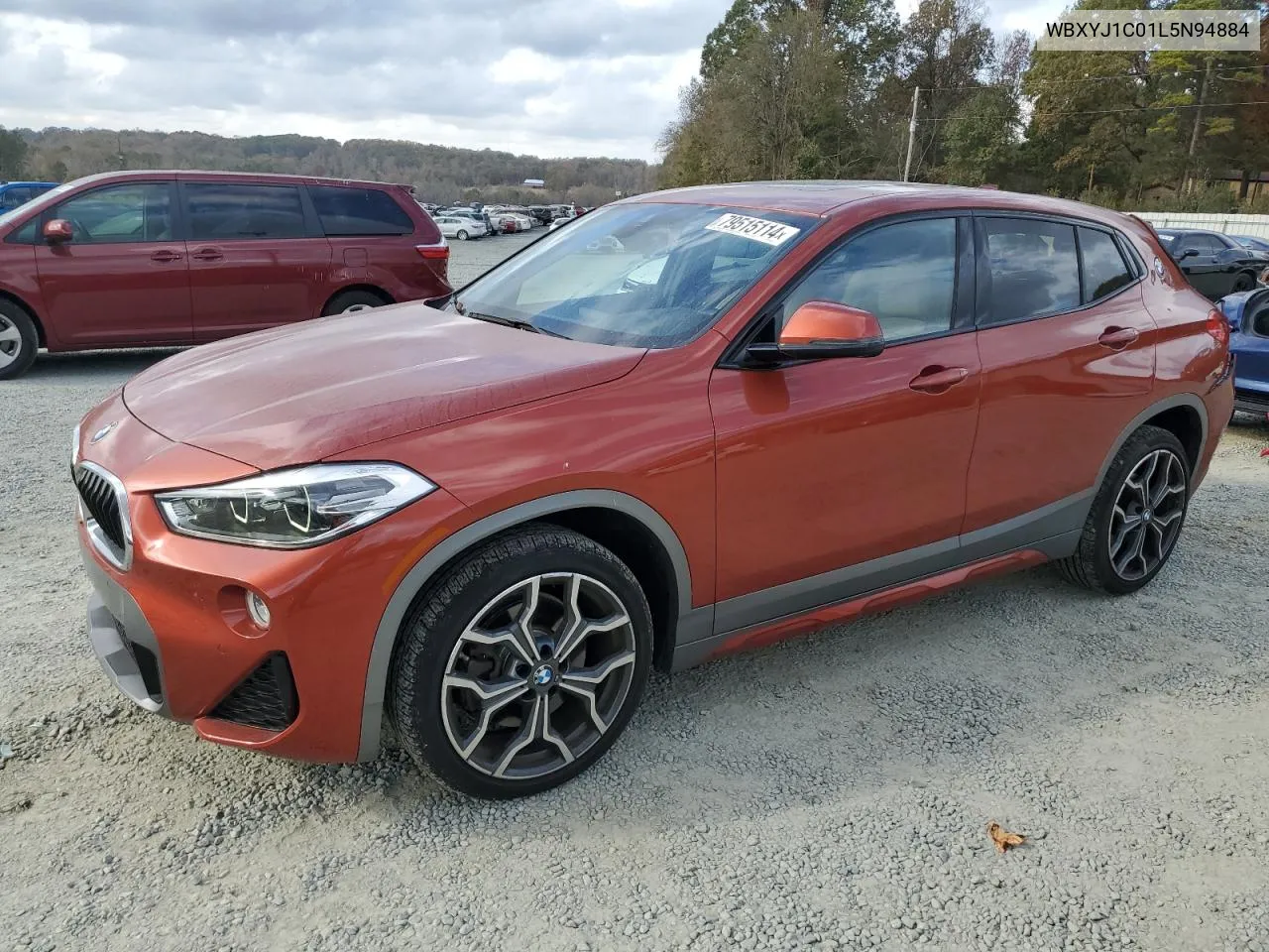 2020 BMW X2 xDrive28I VIN: WBXYJ1C01L5N94884 Lot: 79515114