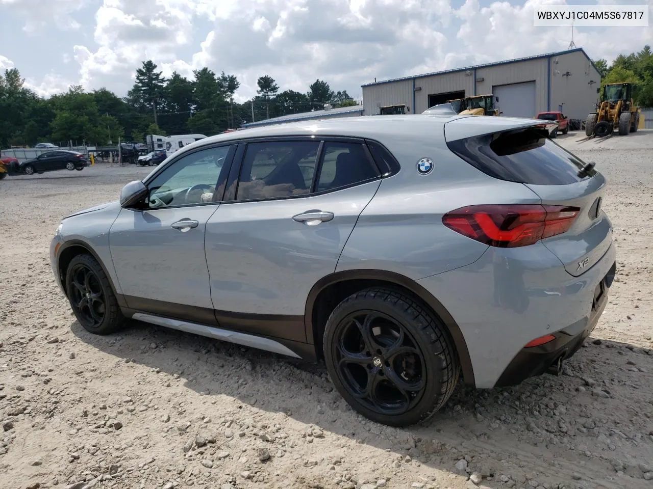 2021 BMW X2 xDrive28I VIN: WBXYJ1C04M5S67817 Lot: 68214304