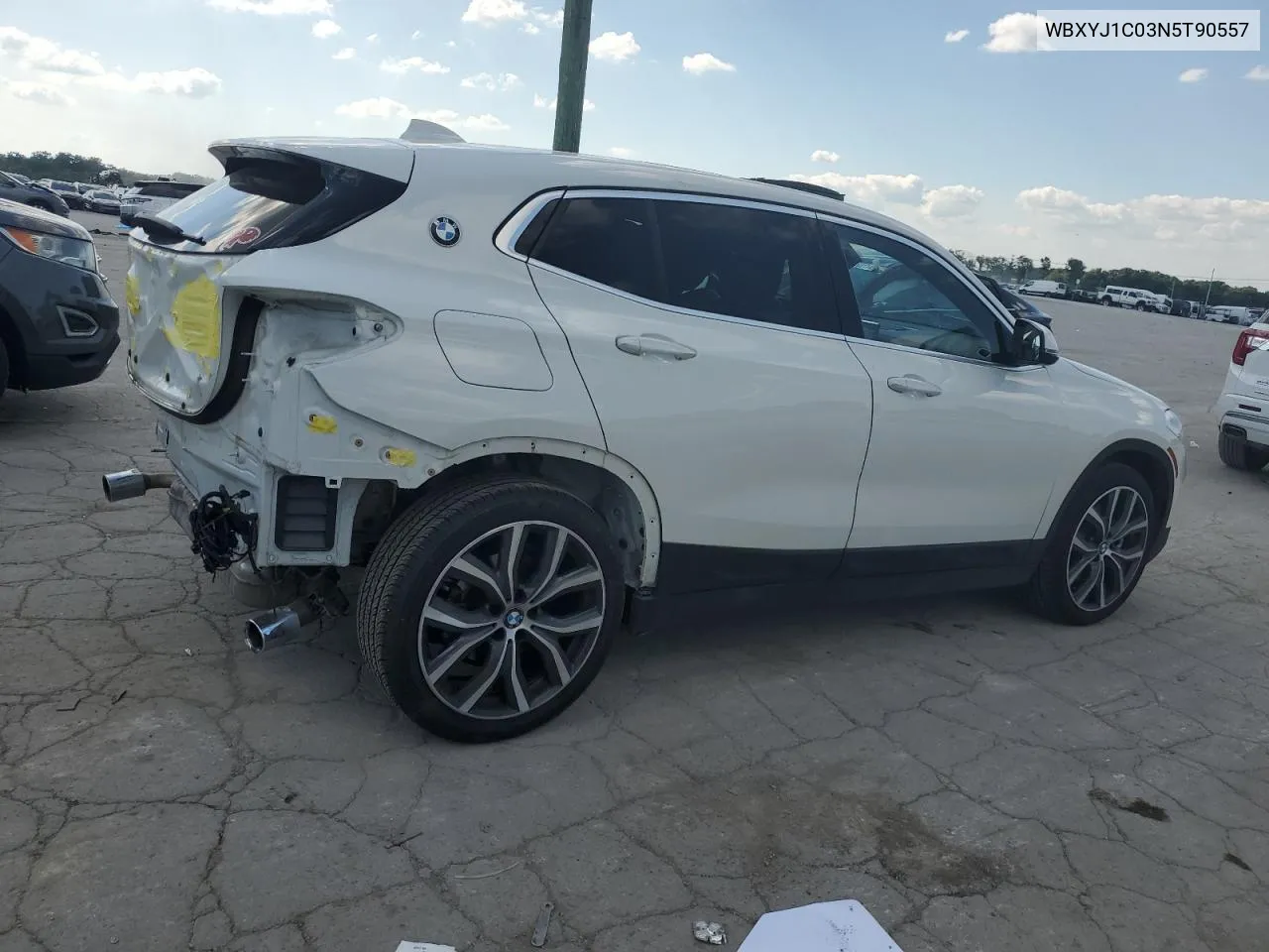 2022 BMW X2 xDrive28I VIN: WBXYJ1C03N5T90557 Lot: 59728404