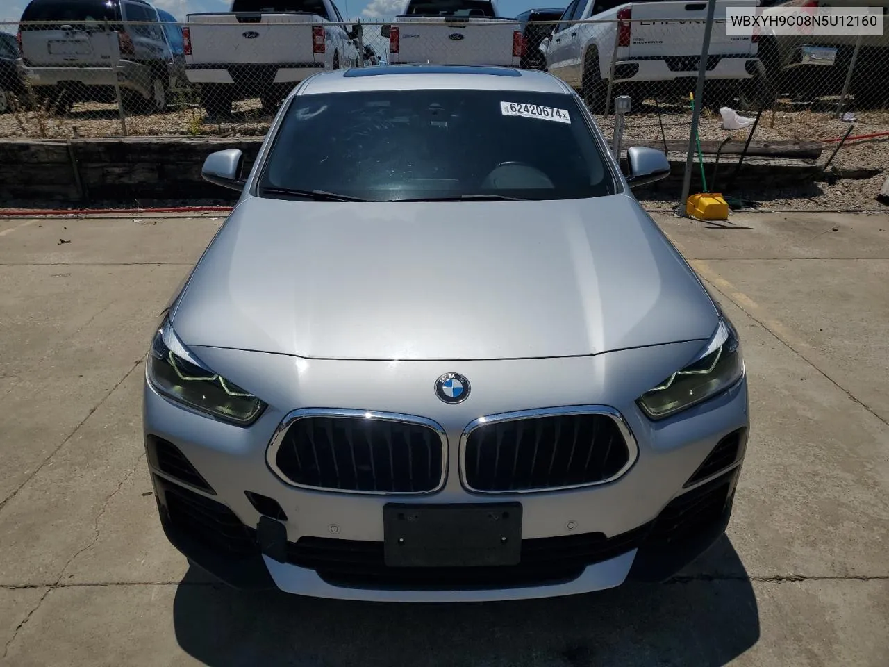 2022 BMW X2 Sdrive28I VIN: WBXYH9C08N5U12160 Lot: 74151464