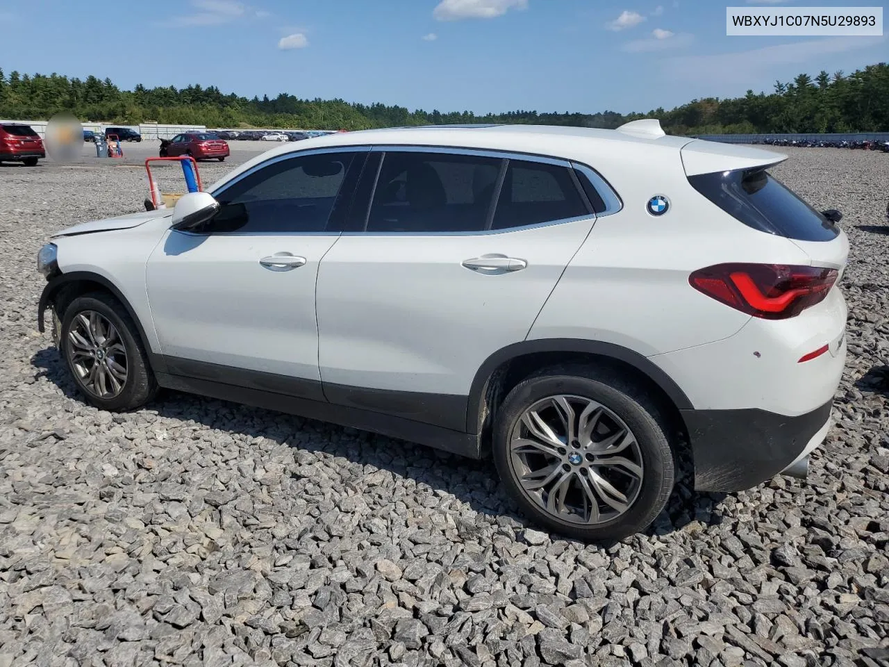 2022 BMW X2 xDrive28I VIN: WBXYJ1C07N5U29893 Lot: 71416094