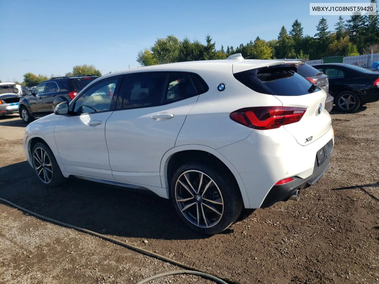 2022 BMW X2 xDrive28I VIN: WBXYJ1C08N5T59420 Lot: 73484254