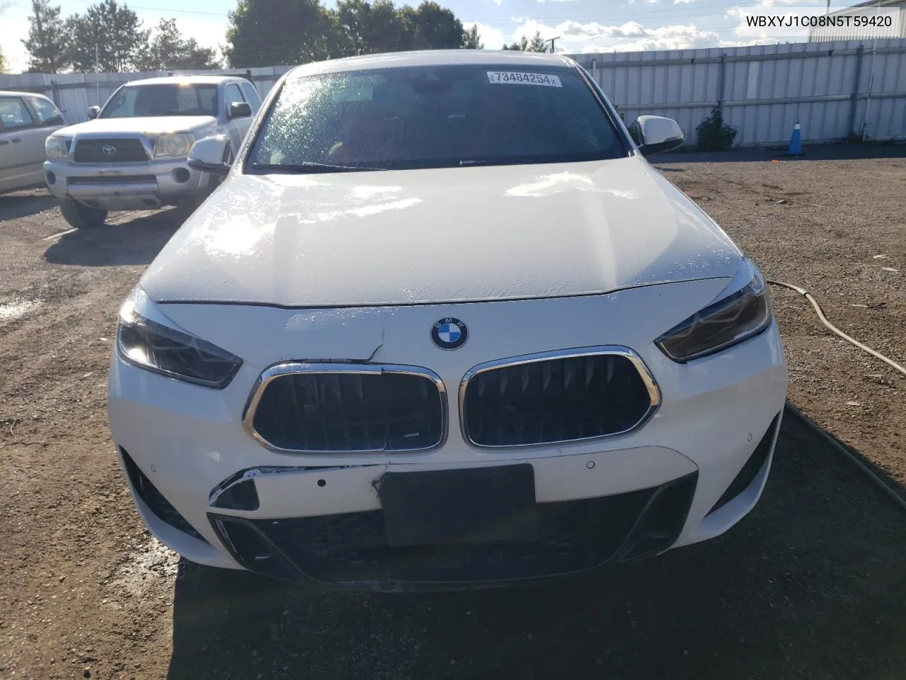 2022 BMW X2 xDrive28I VIN: WBXYJ1C08N5T59420 Lot: 73484254