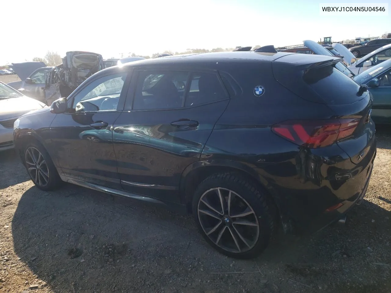 2022 BMW X2 xDrive28I VIN: WBXYJ1C04N5U04546 Lot: 76360394