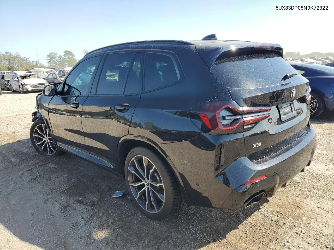 5UX83DP08N9K72322 2022 BMW X3 M40I