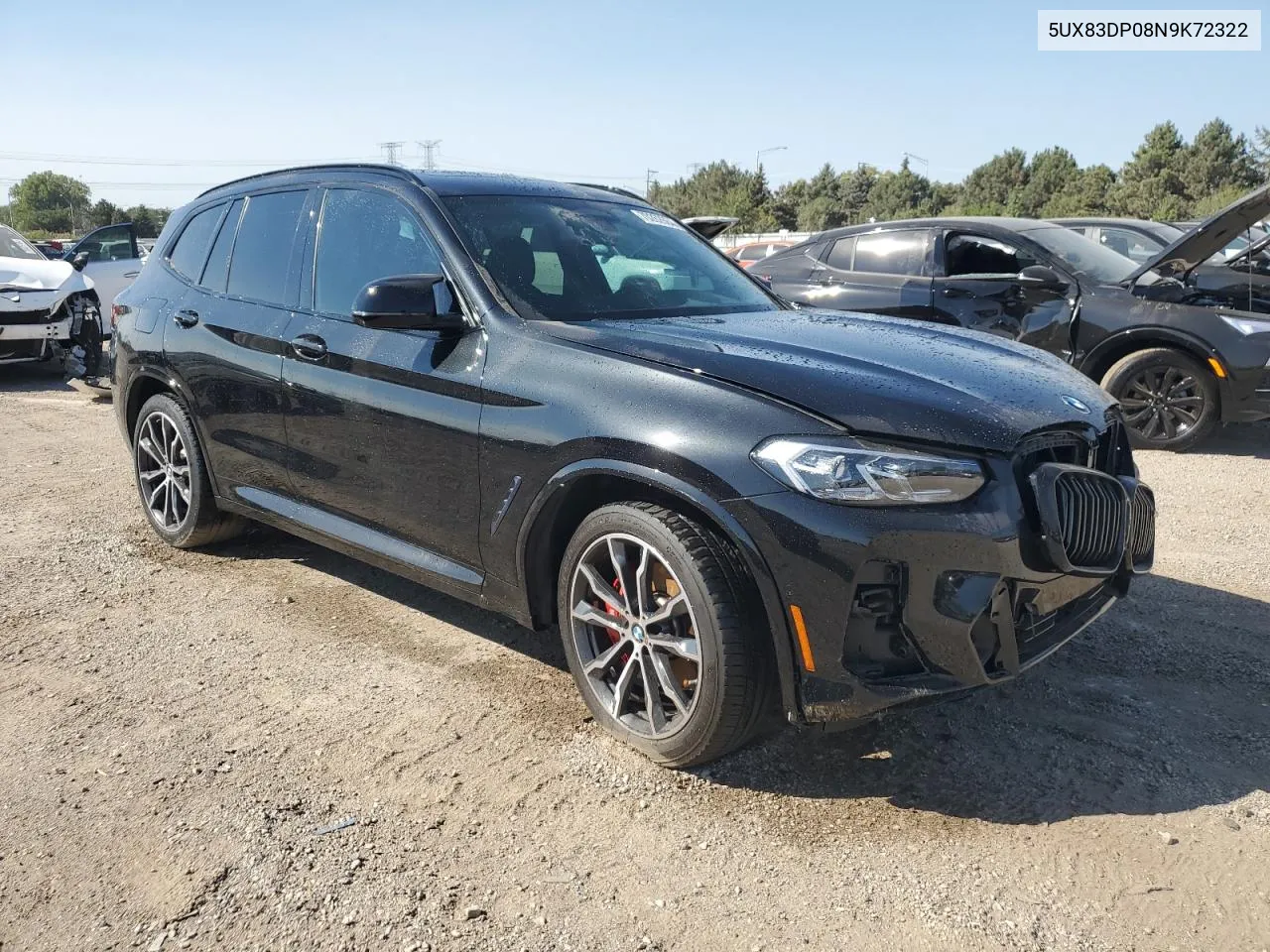 5UX83DP08N9K72322 2022 BMW X3 M40I