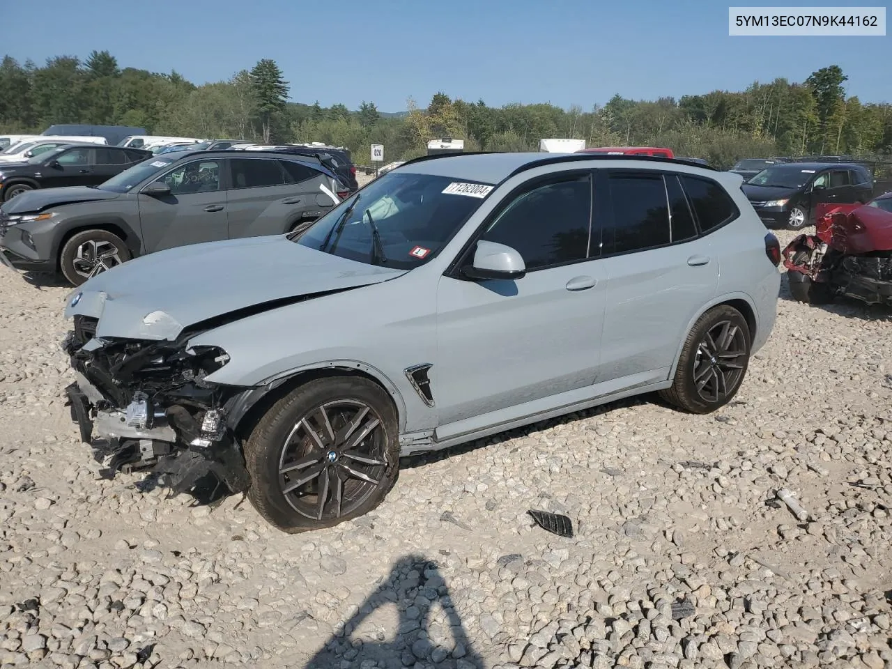 2022 BMW X3 M VIN: 5YM13EC07N9K44162 Lot: 71282004