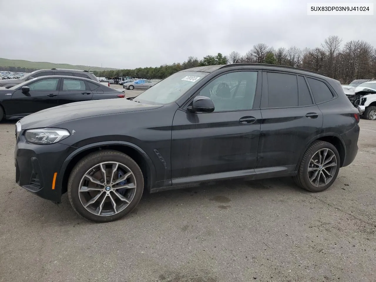 2022 BMW X3 M40I VIN: 5UX83DP03N9J41024 Lot: 71391013