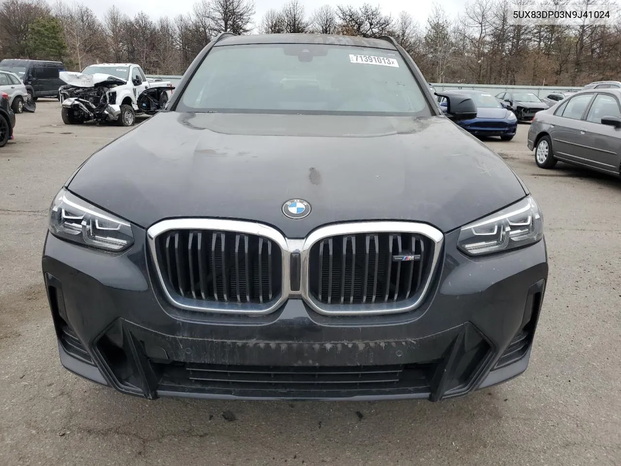 2022 BMW X3 M40I VIN: 5UX83DP03N9J41024 Lot: 71391013