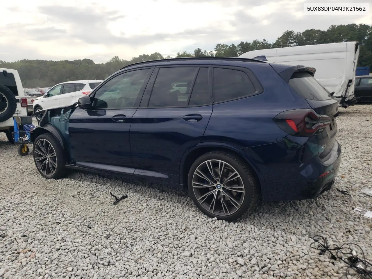 5UX83DP04N9K21562 2022 BMW X3 M40I