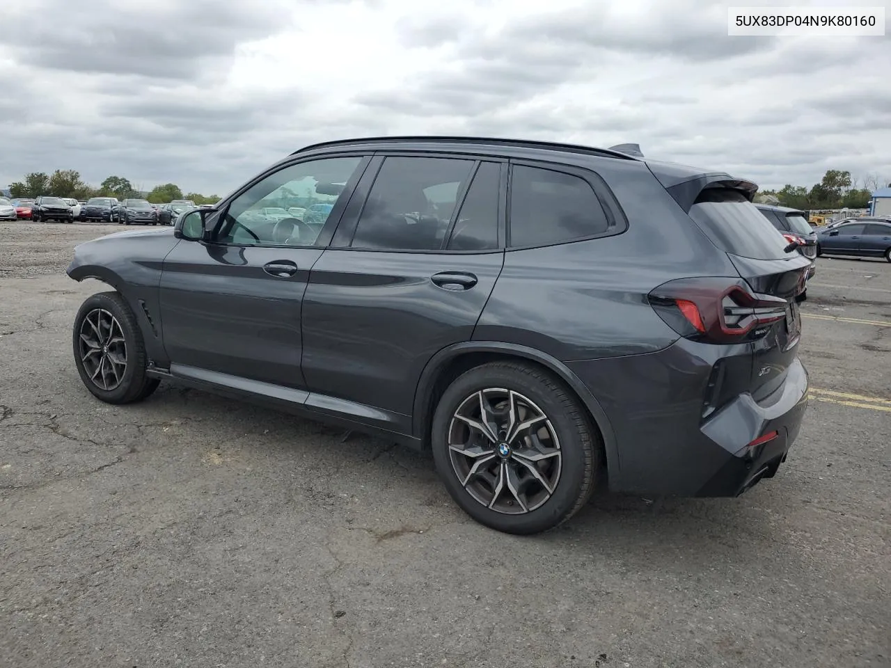 5UX83DP04N9K80160 2022 BMW X3 M40I