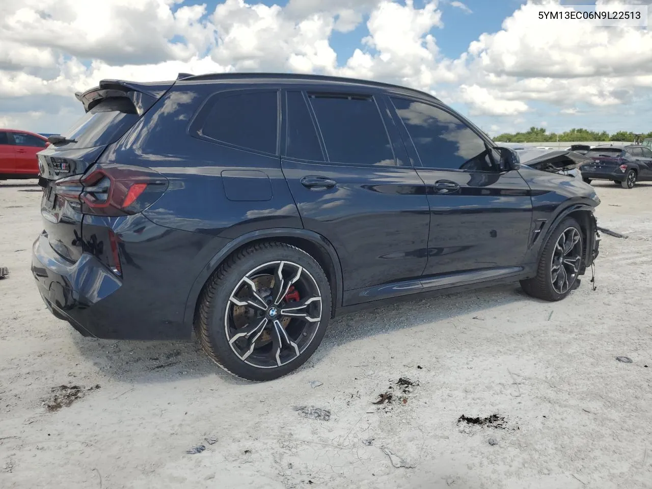 2022 BMW X3 M VIN: 5YM13EC06N9L22513 Lot: 72764094