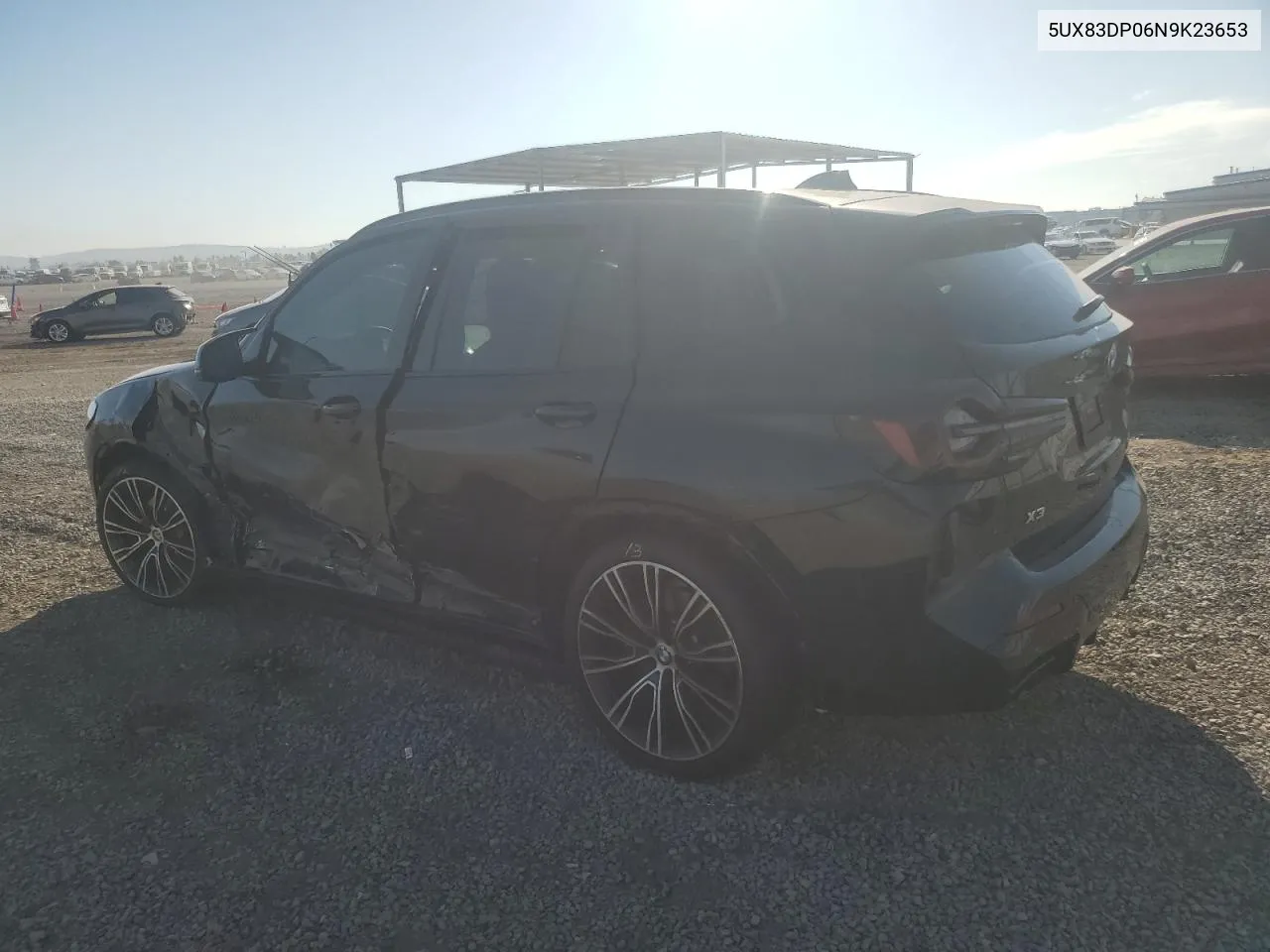 2022 BMW X3 M40I VIN: 5UX83DP06N9K23653 Lot: 74945344