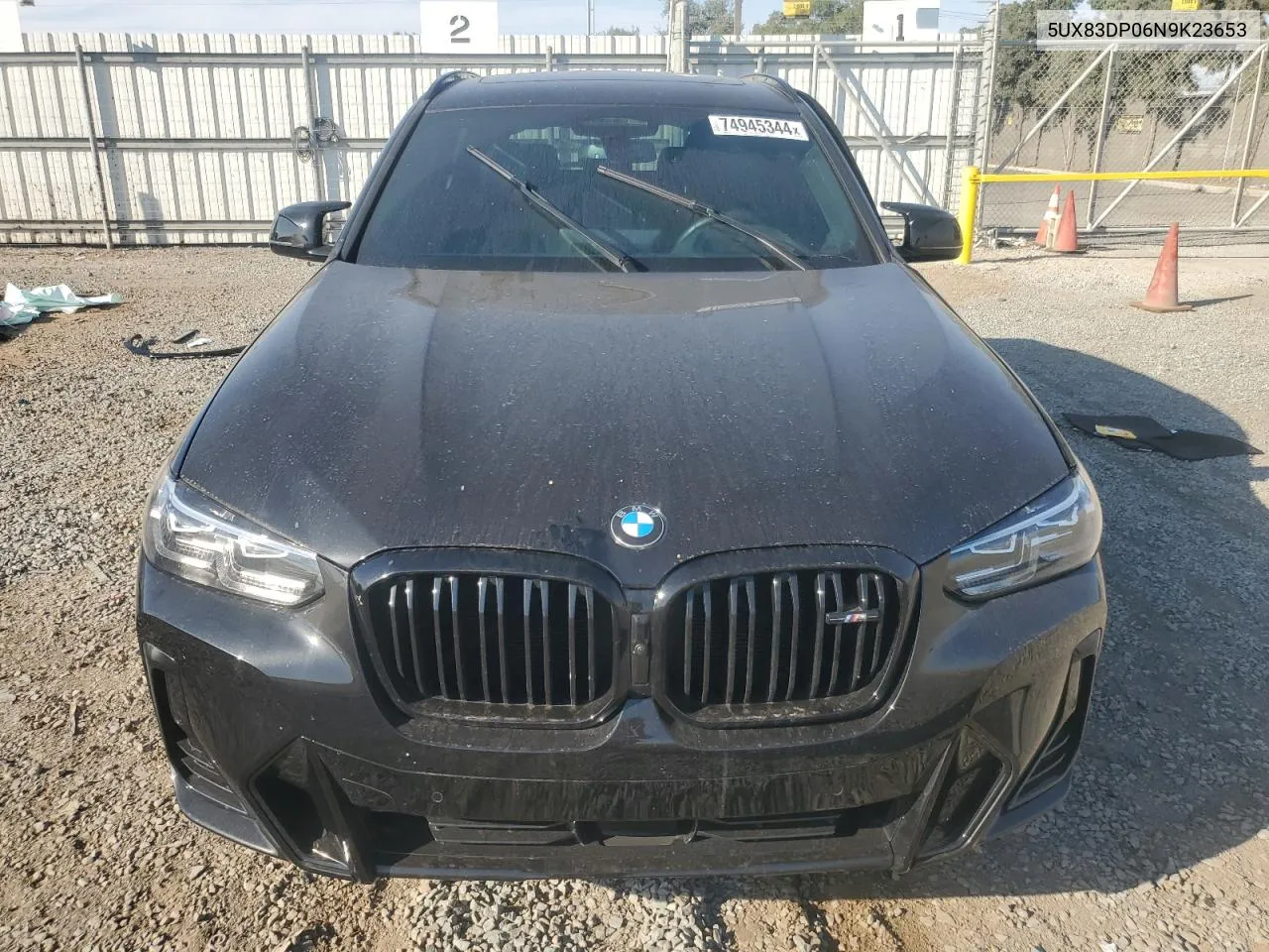 5UX83DP06N9K23653 2022 BMW X3 M40I