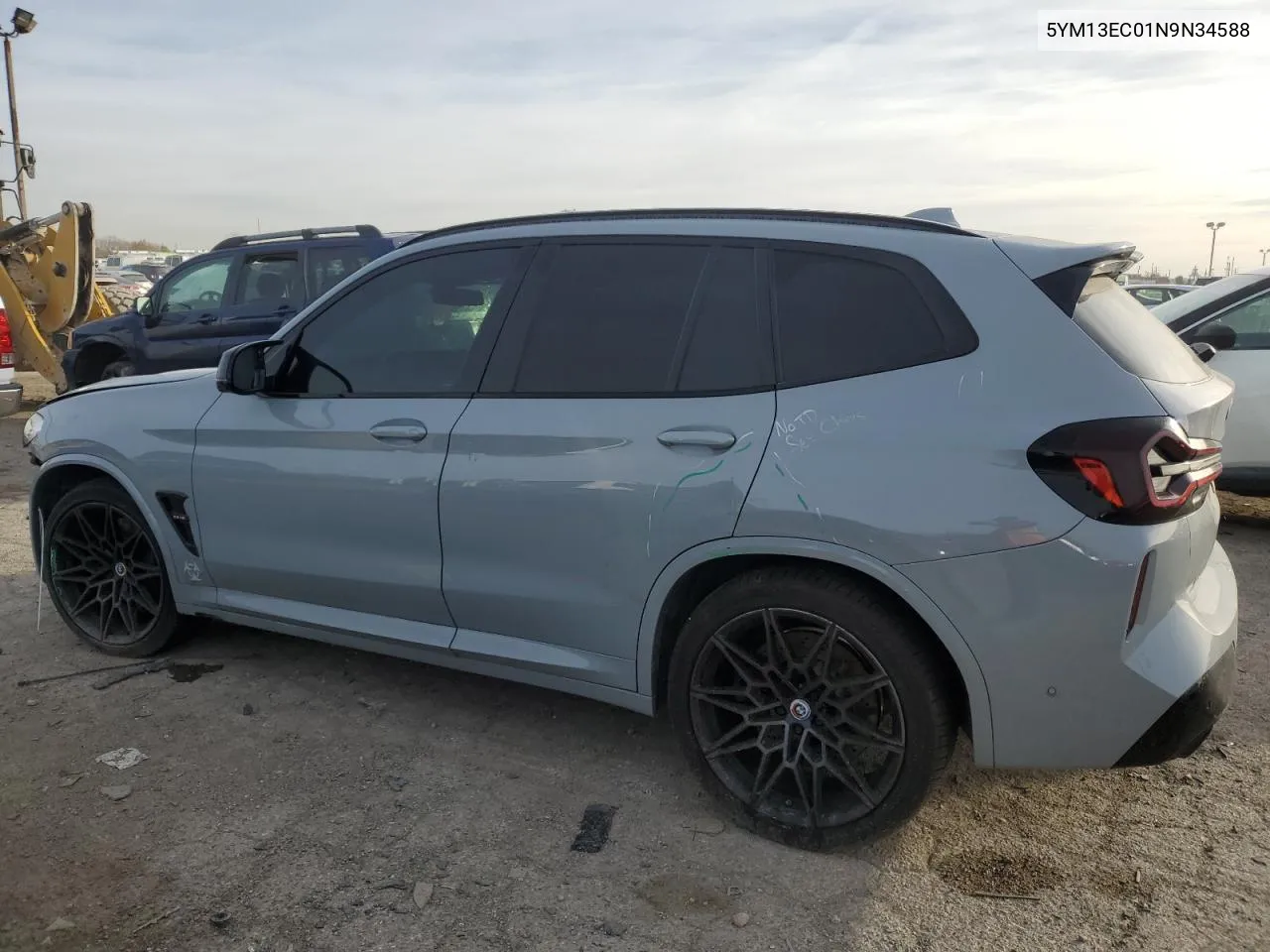 5YM13EC01N9N34588 2022 BMW X3 M