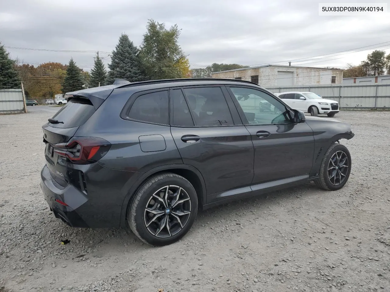 2022 BMW X3 M40I VIN: 5UX83DP08N9K40194 Lot: 77492284