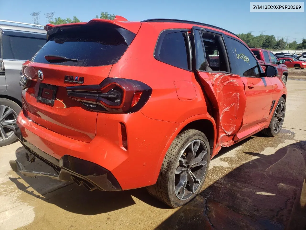 2023 BMW X3 M VIN: 5YM13EC0XP9R08389 Lot: 60077684