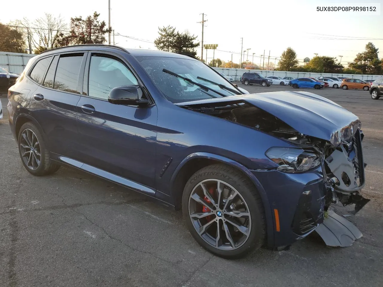 2023 BMW X3 M40I VIN: 5UX83DP08P9R98152 Lot: 77220844