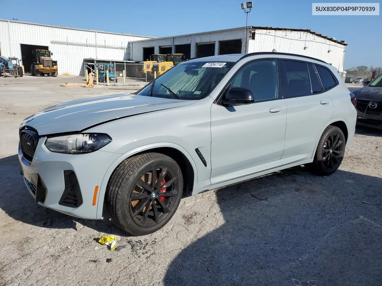 2023 BMW X3 M40I VIN: 5UX83DP04P9P70939 Lot: 77654114