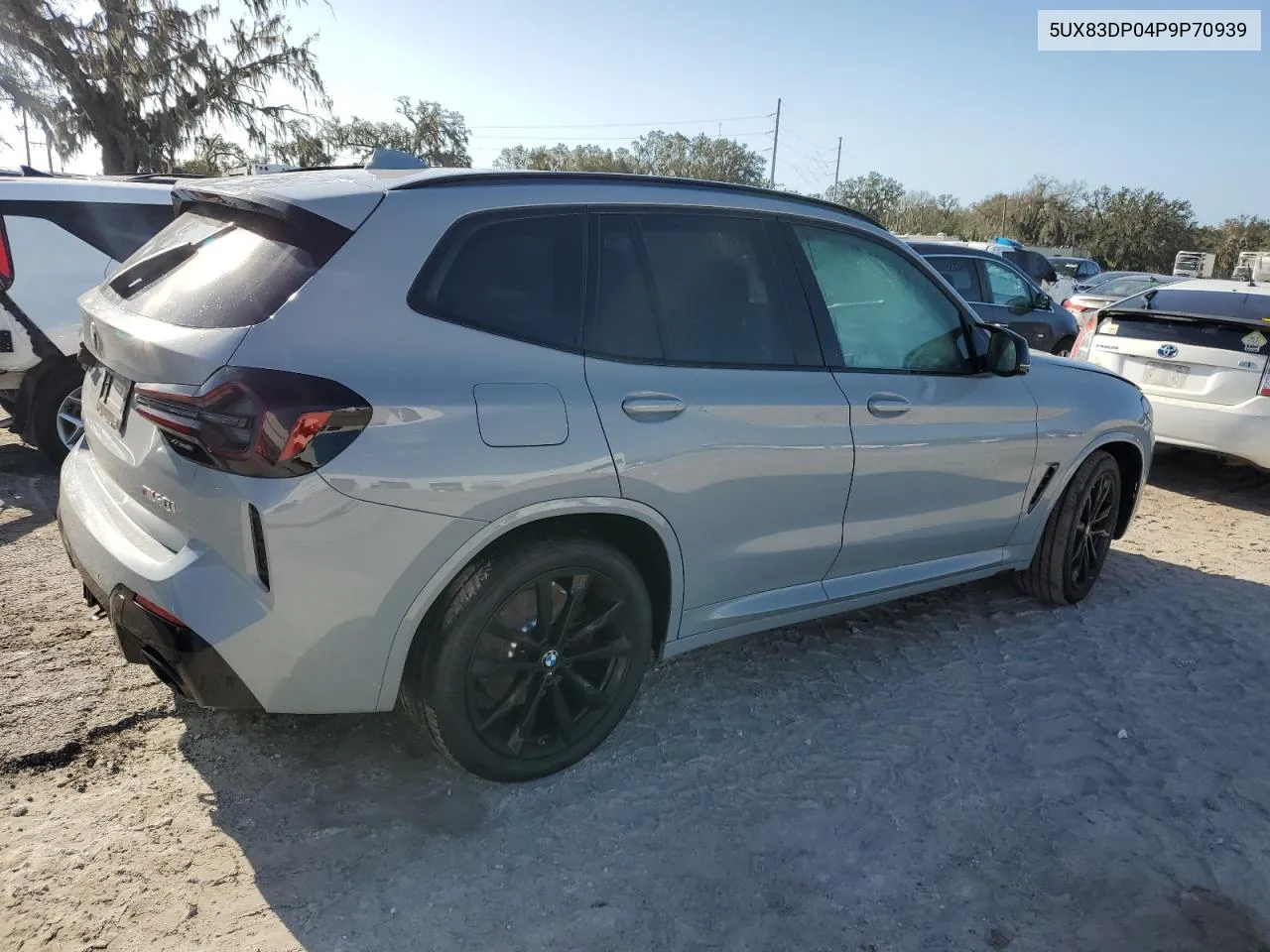 2023 BMW X3 M40I VIN: 5UX83DP04P9P70939 Lot: 77654114