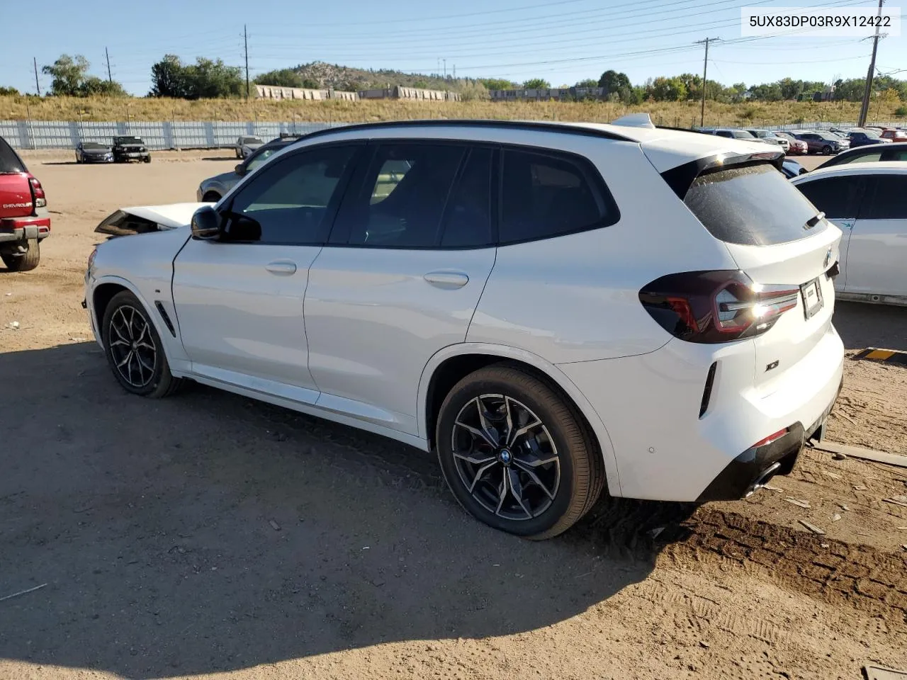 2024 BMW X3 M40I VIN: 5UX83DP03R9X12422 Lot: 75519704