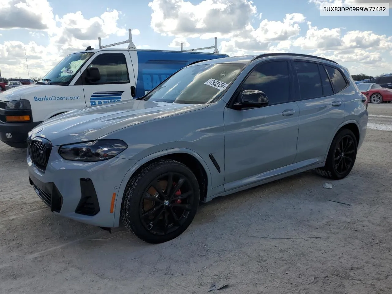 2024 BMW X3 M40I VIN: 5UX83DP09R9W77482 Lot: 77658354