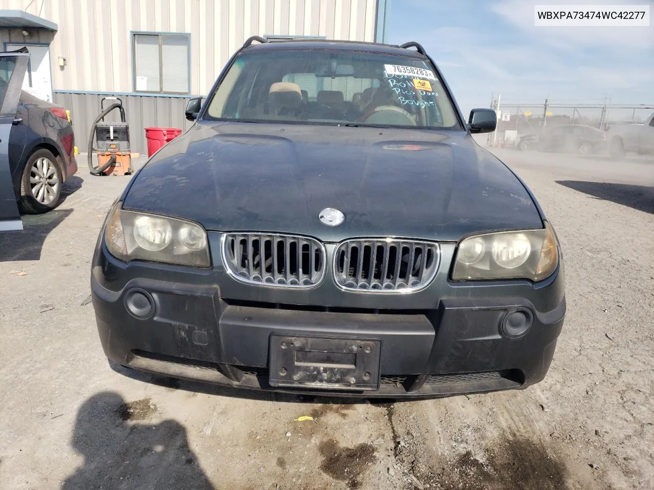 2004 BMW X3 2.5I VIN: WBXPA73474WC42277 Lot: 49218344