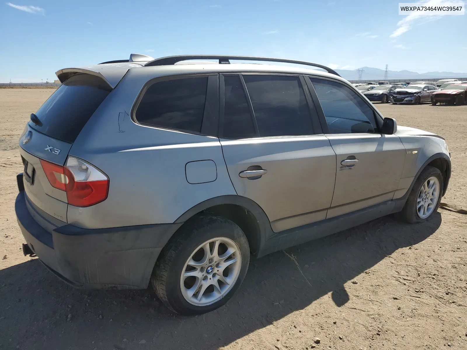 WBXPA73464WC39547 2004 BMW X3 2.5I