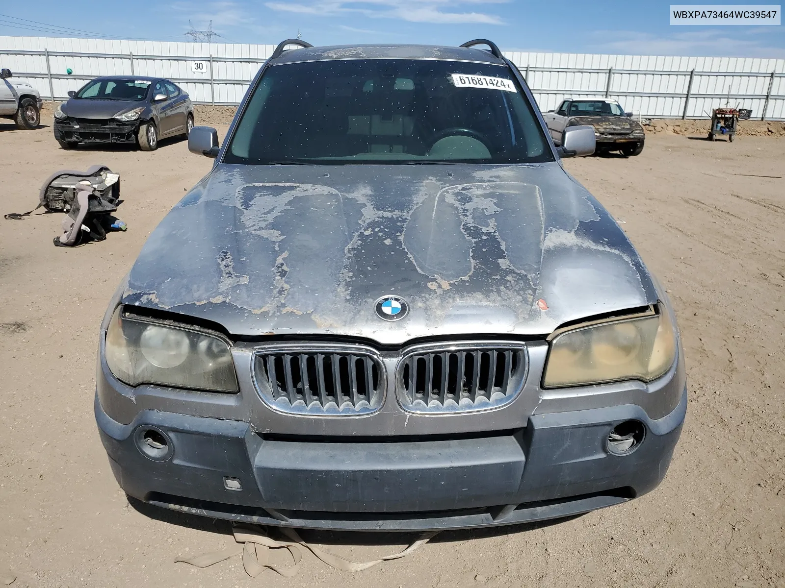 WBXPA73464WC39547 2004 BMW X3 2.5I