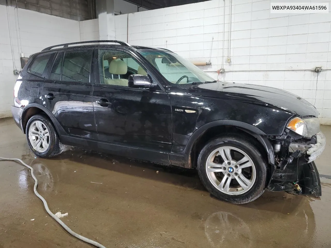 2004 BMW X3 3.0I VIN: WBXPA93404WA61596 Lot: 70966194