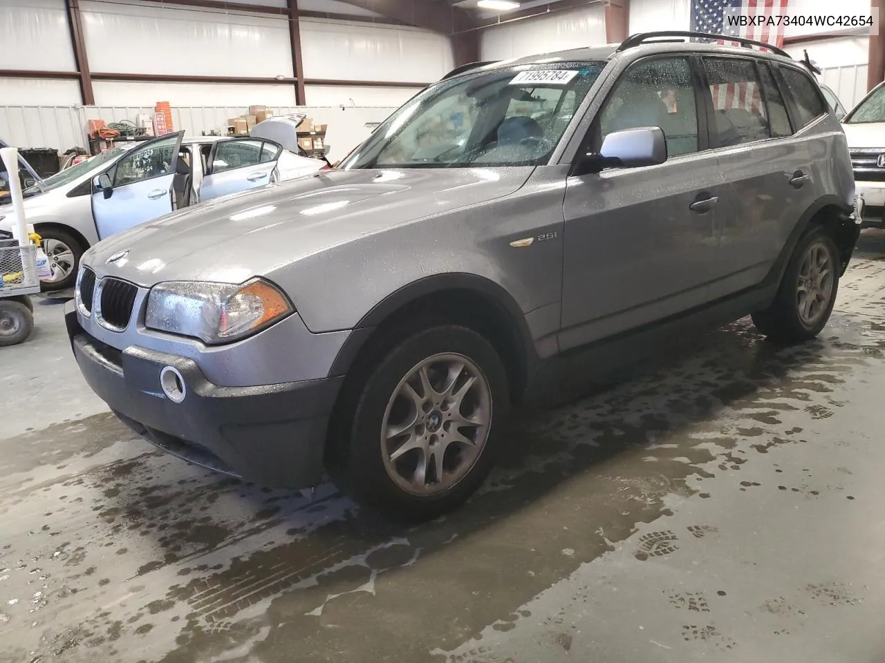 2004 BMW X3 2.5I VIN: WBXPA73404WC42654 Lot: 71995784