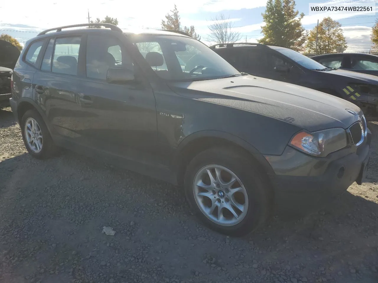 WBXPA73474WB22561 2004 BMW X3 2.5I