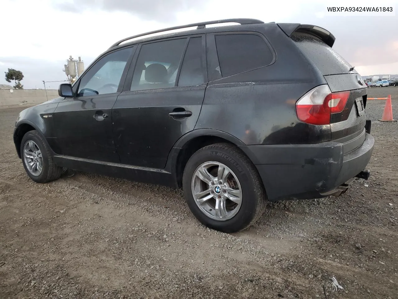 2004 BMW X3 3.0I VIN: WBXPA93424WA61843 Lot: 80758444