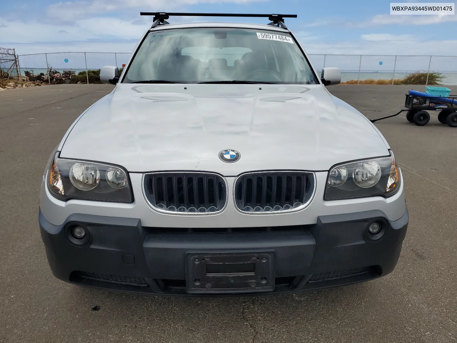 2005 BMW X3 3.0I VIN: WBXPA93445WD01475 Lot: 59577484