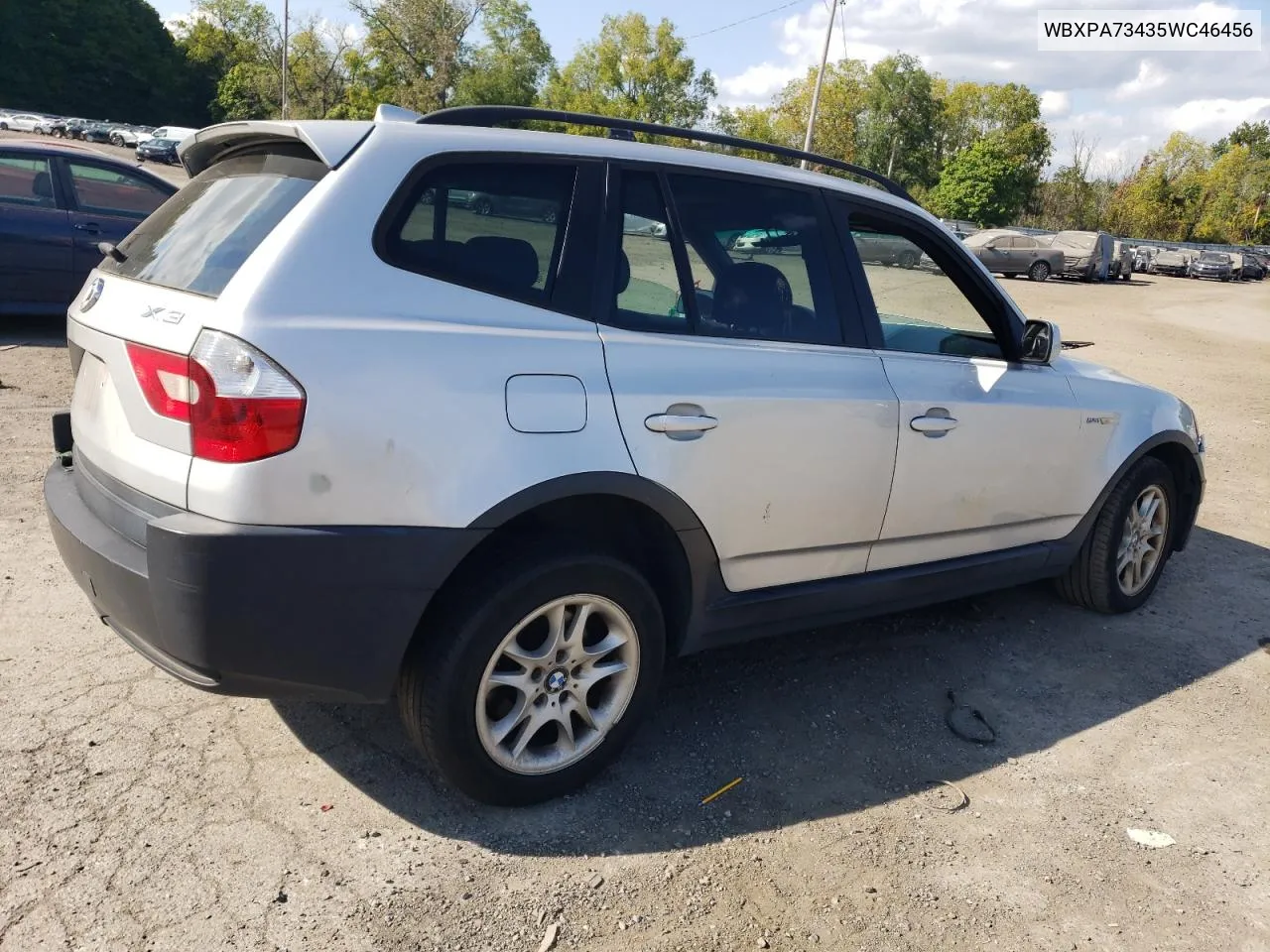 2005 BMW X3 2.5I VIN: WBXPA73435WC46456 Lot: 71645964