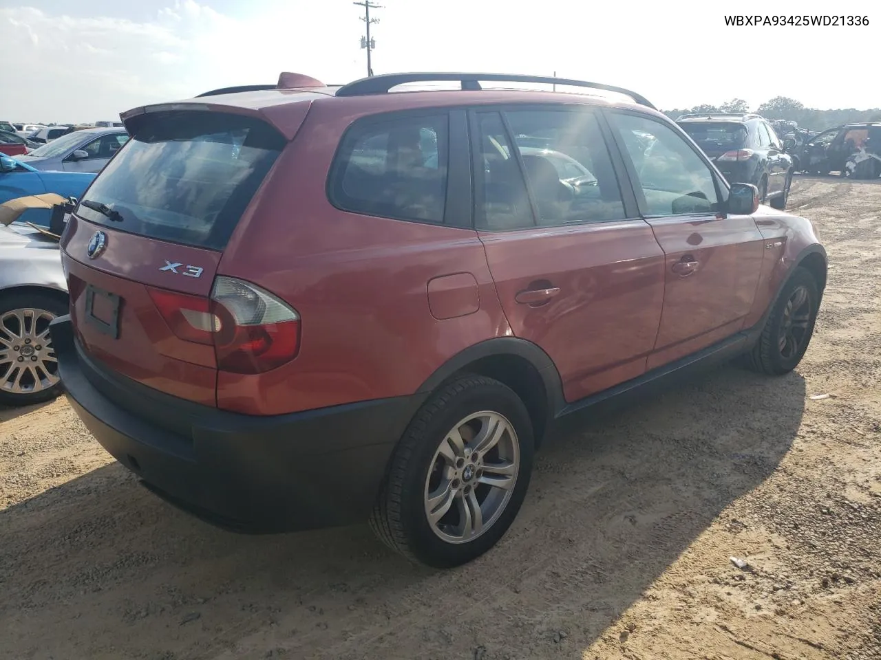 WBXPA93425WD21336 2005 BMW X3 3.0I