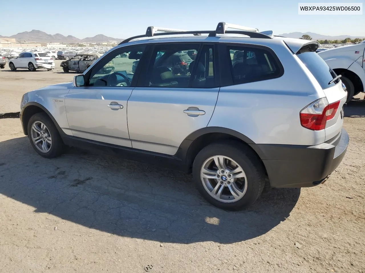 2005 BMW X3 3.0I VIN: WBXPA93425WD06500 Lot: 73381694