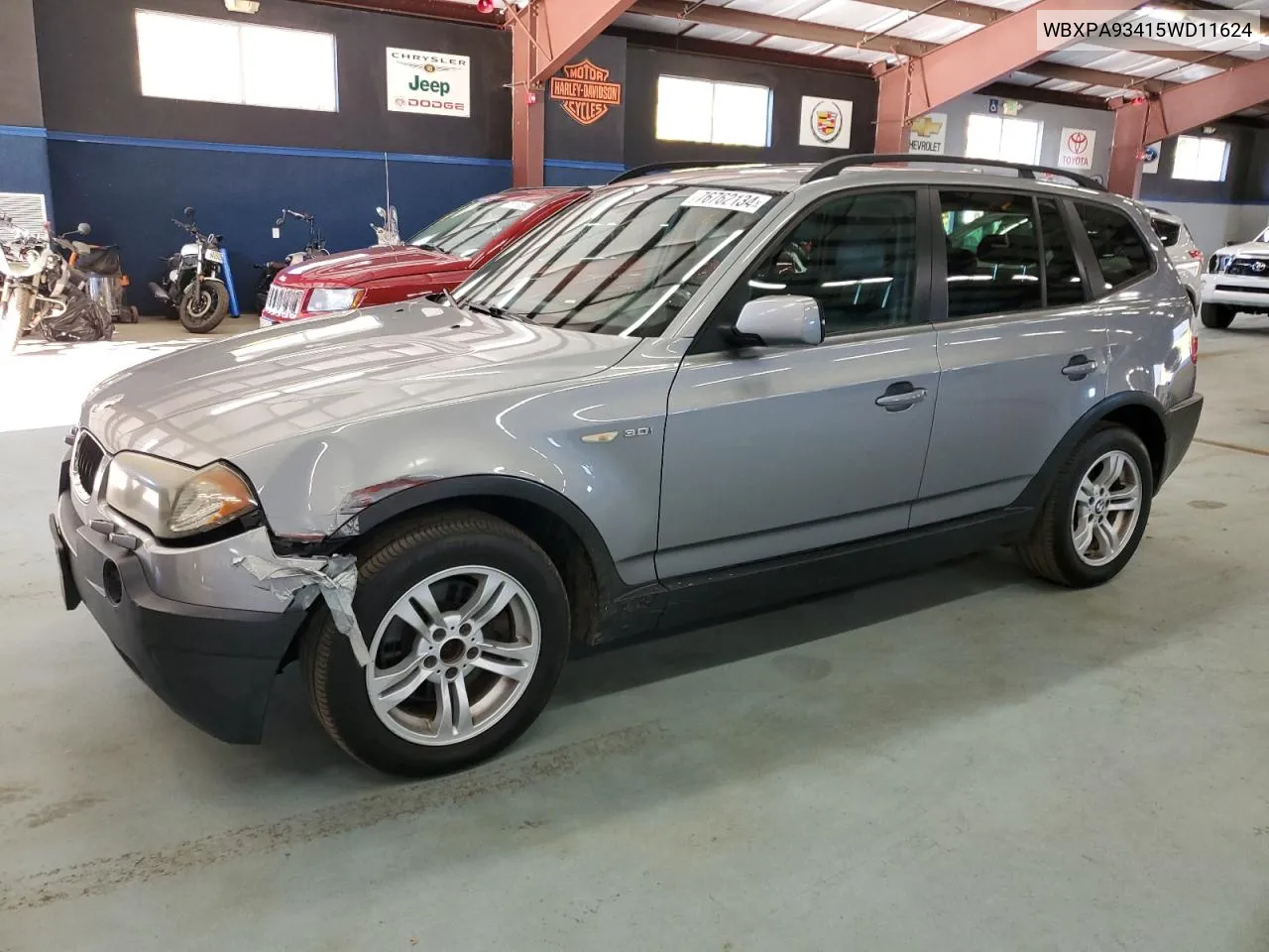 WBXPA93415WD11624 2005 BMW X3 3.0I