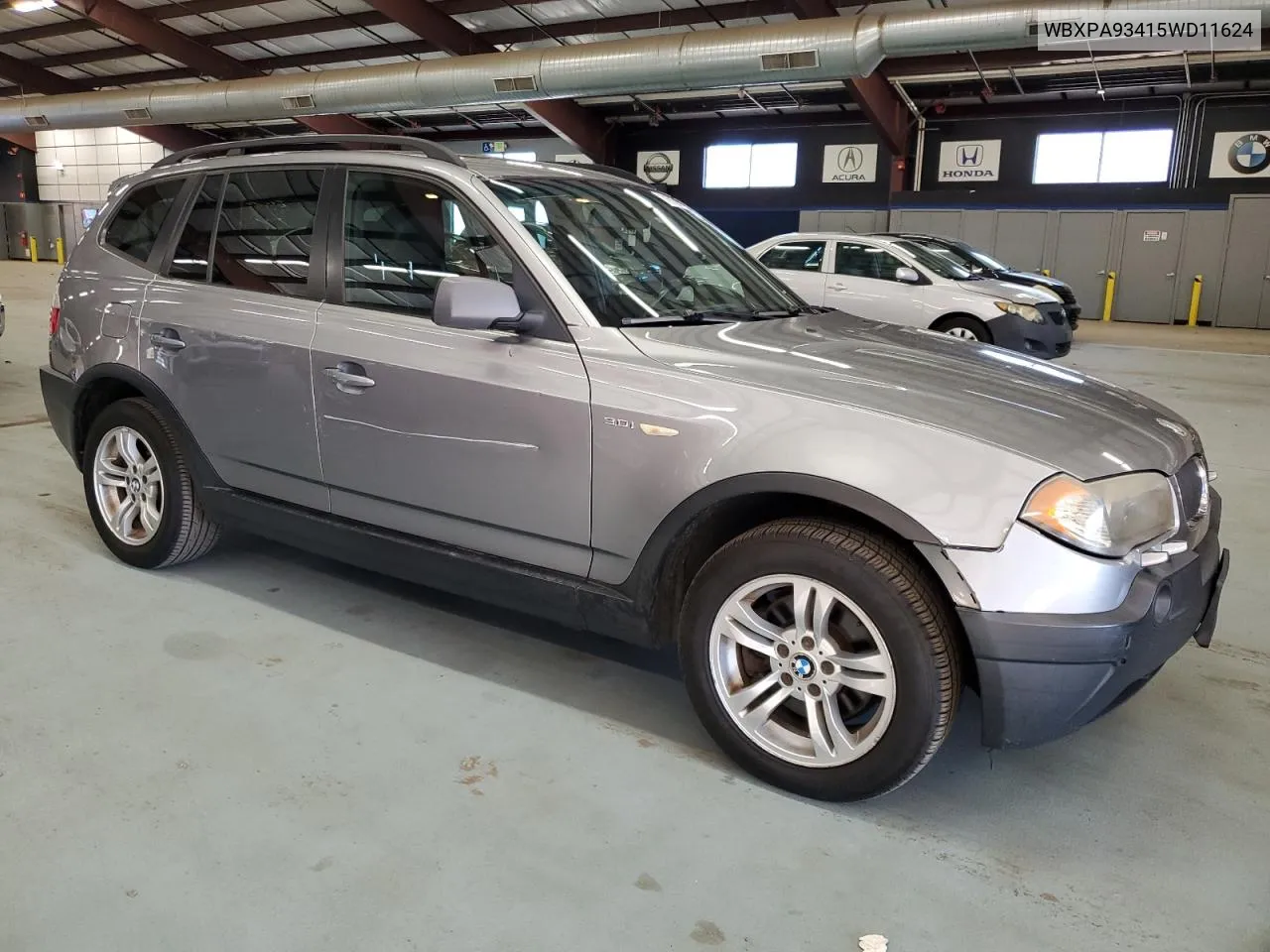 WBXPA93415WD11624 2005 BMW X3 3.0I