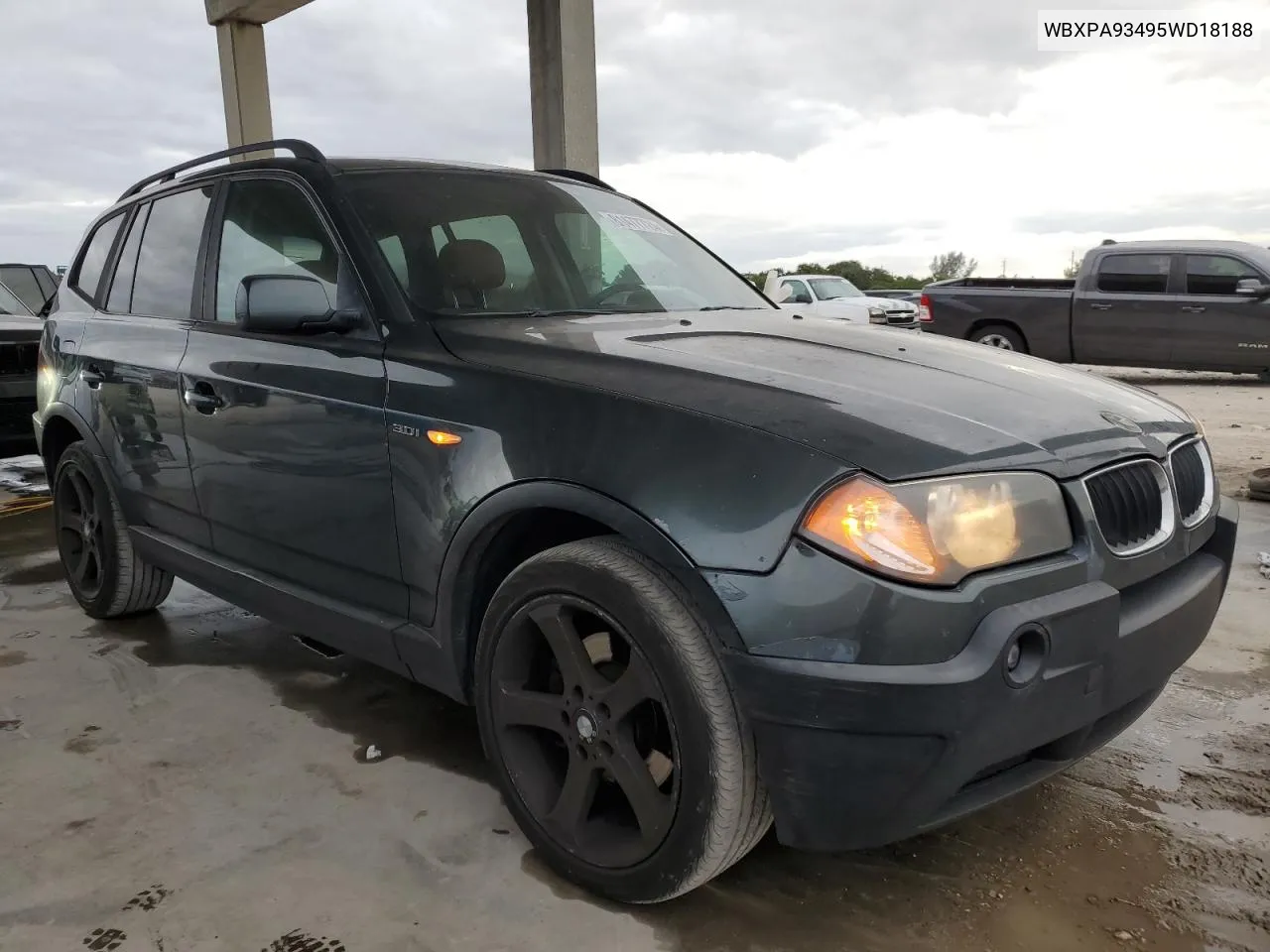 2005 BMW X3 3.0I VIN: WBXPA93495WD18188 Lot: 81477724