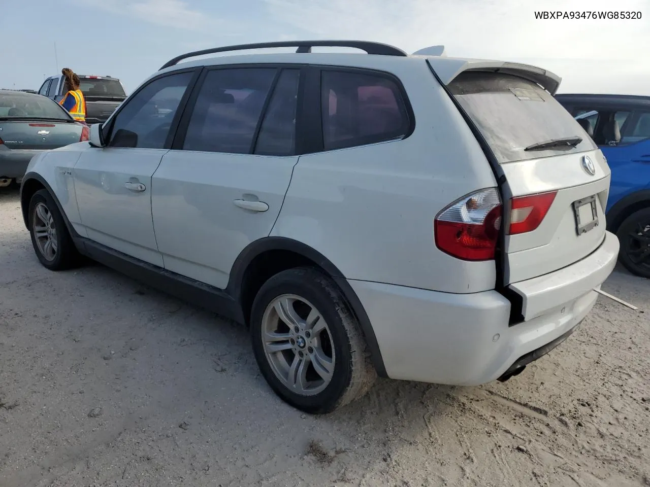 2006 BMW X3 3.0I VIN: WBXPA93476WG85320 Lot: 76413994