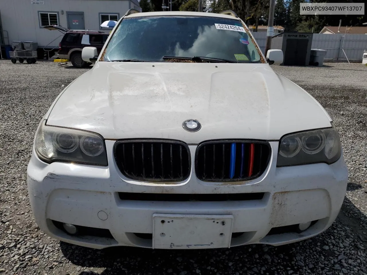 WBXPC93407WF13707 2007 BMW X3 3.0Si